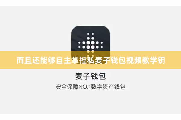 而且还能够自主掌控私麦子钱包视频教学钥
