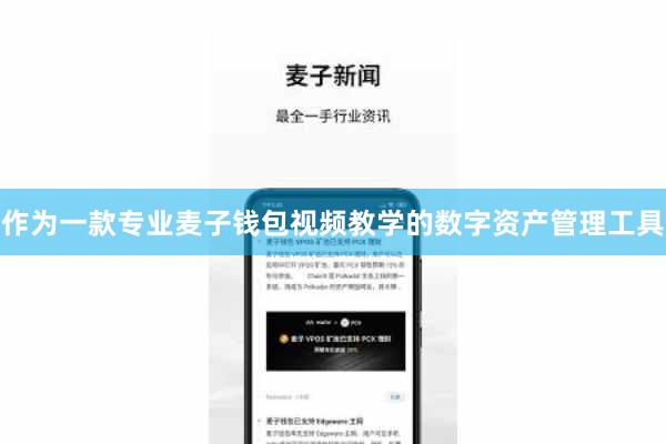 作为一款专业麦子钱包视频教学的数字资产管理工具