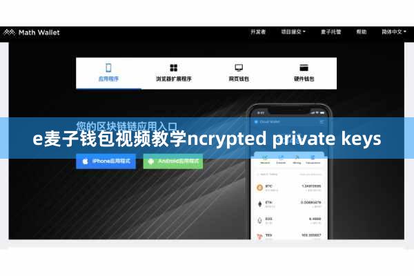 e麦子钱包视频教学ncrypted private keys